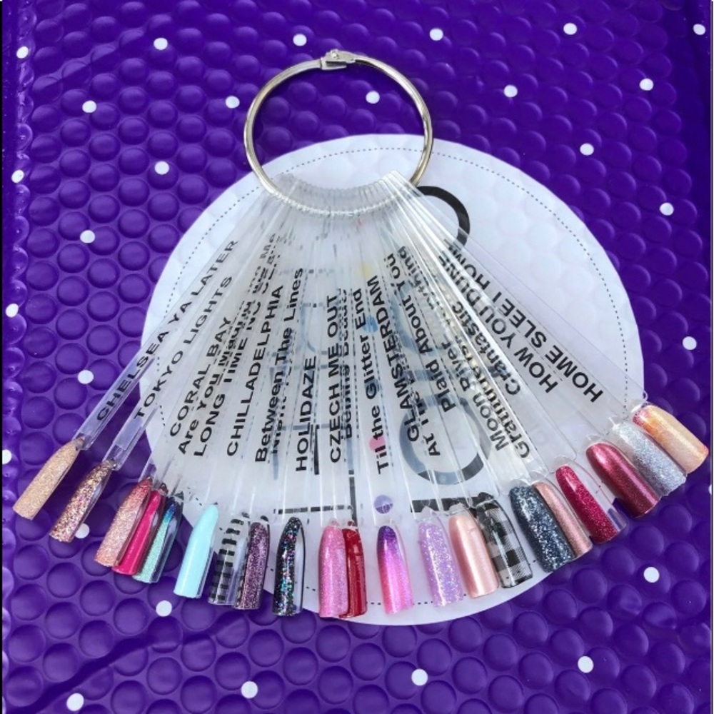 Color Street swatch sticks